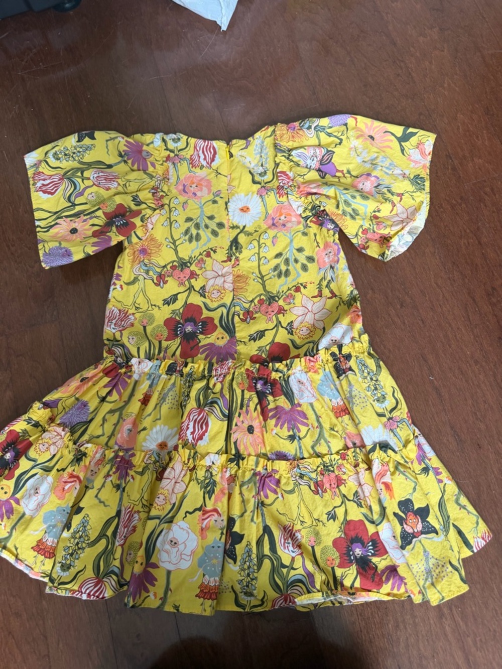 Molo Yellow Floral Print Top